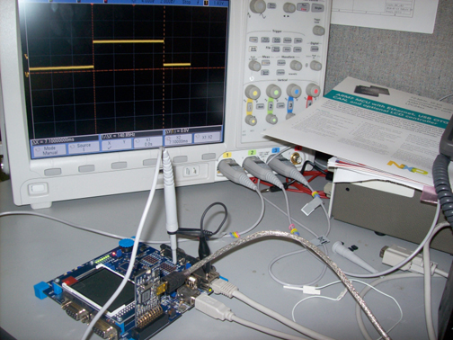 Test setup